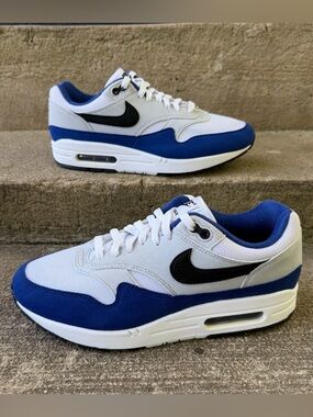 Nike Air Max 1 Deep Royal Blue Men’s Athletic Shoes Size 9 FD9082-100 Casual Run